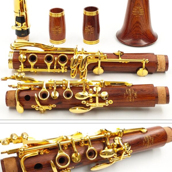 Clarinete Sib Madeira Jacarandá