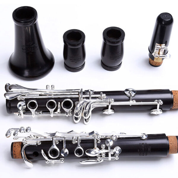 Clarinete em Madeira Ébano, Sib, com 17 chaves